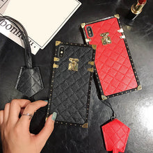 Load image into Gallery viewer, 2020 Luxury Square Plaid Case for iPhone