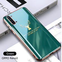 Load image into Gallery viewer, 2021 Luxury Deer Pattern Camera All-inclusive Electroplating Process Case For OPPO Reno 4 3 Pro R17 Pro Find X