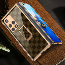 Load image into Gallery viewer, Luxury Plating Glass Anti-knock Protective Hard Edge Cover For Huawei Mate X2