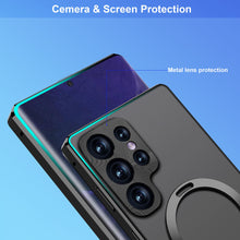Load image into Gallery viewer, Magnetic Double-Sided Protection Metal Frame Phone Case With Invisible MagSafe Bracket For Samsung/iPhone - mycasety2023 Mycasety