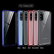 Load image into Gallery viewer, 2021 Samsung Double-Sided Protection Anti-Peep Tempered Glass Phone Case For S21 S20 Series