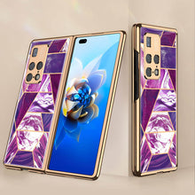 Load image into Gallery viewer, Luxury Plating Glass Anti-knock Protective Hard Edge Cover For Huawei Mate X2