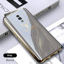 Load image into Gallery viewer, 2021 Luxury Deer Pattern Camera All-inclusive Electroplating Process Case For OPPO Reno 4 3 Pro R17 Pro Find X