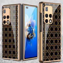Load image into Gallery viewer, Luxury Plating Glass Anti-knock Protective Hard Edge Cover For Huawei Mate X2