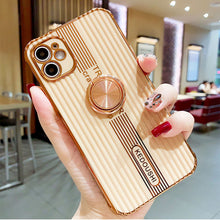 Load image into Gallery viewer, 2020 Ins Luggage Pattern Electroplating Case For iPhone
