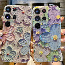 Load image into Gallery viewer, Ins Hot Oil Painting Flower Samsung/iPhone Case

