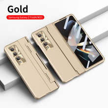Load image into Gallery viewer, Enhanced Version of Armor Hinge Folding Shell Case For Samsung Galaxy Z Fold3 Fold4 5G With Screen Protector