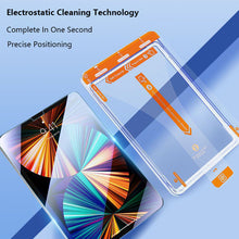 Load image into Gallery viewer, Electrostatic Cleaning Technology | Glare Guard HD Screen Protector For iPad Automatic Dust Removal