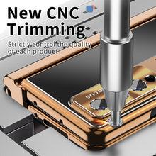 Load image into Gallery viewer, Aluminum Alloy Frame Magnetic Bracket All-Inclusive Electroplating Phone Case For Samsung Galaxy Z Fold3 Fold4 5G