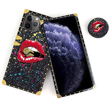 Load image into Gallery viewer, 2021 Luxury Retro Elegant Square Phone Case With Blacket For iPhone