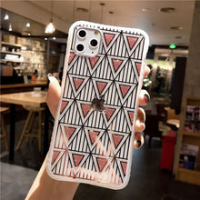 Load image into Gallery viewer, 2020 Plating Triangle Full Mirror Glitter Case For iPhone