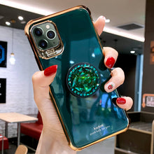 Load image into Gallery viewer, 2021 Luxury Anti-Fall iPhone Case With Diamond Ring