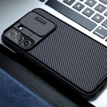 Load image into Gallery viewer, 2022 Luxury Camera Camshield Slide Protective Cover For Samsung S22/S21/S20/Note20