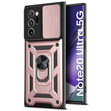 Load image into Gallery viewer, Armor Anti-fall Invisible Bracket Lens Protective Case For Samsung Galaxy S21 S20 Ultra Plus FE Note 20 A71 A51 A72 A52 5G Cover pphonecover