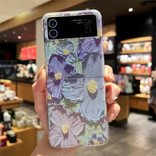 Load image into Gallery viewer, Oil Painting Flower Adapted For Samsung Galaxy Z Flip3/4 Case - mycasety2023 Mycasety