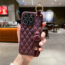 Load image into Gallery viewer, Premium Leather Wristband iPhone Case - mycasety2023 Mycasety
