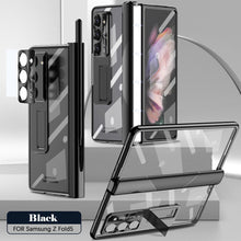 Load image into Gallery viewer, Magnetic Hinge Plating Case For Galaxy Z Fold5 Fold4 with Double Hinge Protector - mycasety2023 Mycasety
