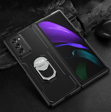 Load image into Gallery viewer, Luxury Plating Glass Case Anti-knock Protective Hard Edge Cover For Samsung Galaxy Z Fold 2 5G