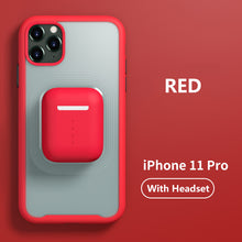 Load image into Gallery viewer, 2021 Magnetic Bluetooth Earphone Charging Compartment Case For iPhone 11 Pro Max 11 Pro XS Max XR 7Plus 8Plus SE 2020