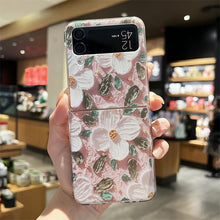 Load image into Gallery viewer, Oil Painting Flower Adapted For Samsung Galaxy Z Flip3/4 Case - mycasety2023 Mycasety