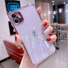 Load image into Gallery viewer, 2021 Ins Anti-drop Transparent Ultra-thin Case For iPhone
