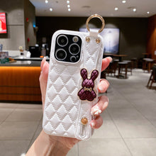 Load image into Gallery viewer, Premium Leather Wristband iPhone Case - mycasety2023 Mycasety