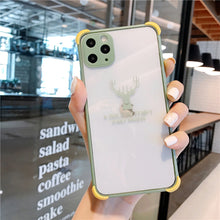 Load image into Gallery viewer, 2021 Deer Pattern Camera All-inclusive Transparent iPhone Case