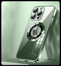 Load image into Gallery viewer, Magnetic Magsafe Electroplated Clear Camera Screen All-inclusive Protective iPhone Case - mycasety2023 Mycasety