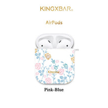 Load image into Gallery viewer, 2021 Fashion Flower Crystal Bronzing Protective AirPods Case