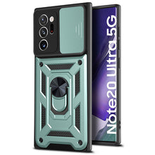 Load image into Gallery viewer, Armor Anti-fall Invisible Bracket Lens Protective Case For Samsung Galaxy S21 S20 Ultra Plus FE Note 20 A71 A51 A72 A52 5G Cover pphonecover