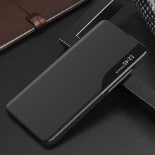Load image into Gallery viewer, Samsung Galaxy Smart View Flip Case Luxury Magnetic Leather Kickstand Window Shockproof Cover