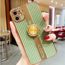 Load image into Gallery viewer, 2020 Ins Luggage Pattern Electroplating Case For iPhone