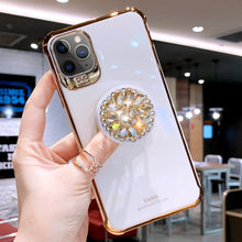Load image into Gallery viewer, 2021 Luxury Anti-Fall iPhone Case With Diamond Ring