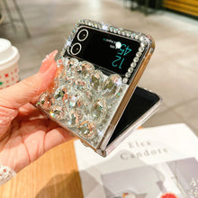 Load image into Gallery viewer, Luxurious Transparent Diamond For Samsung Galaxy Z Flip3/4 Case - mycasety2023 Mycasety