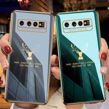 Load image into Gallery viewer, 2021 Luxury Plating Deer Pattern Phone Case For Samsung S10 Series (BUY 2 ONLY $24.98🔥)