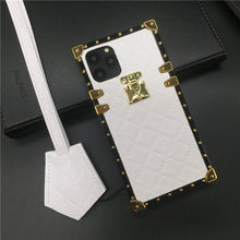 Load image into Gallery viewer, 2020 Luxury Square Plaid Case for iPhone
