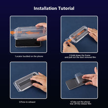 Load image into Gallery viewer, Premium Screen Protector For iPhone With Dust-free Film Mounter - mycasety2023 Mycasety