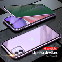 Load image into Gallery viewer, 2020 Double-Sided Protection Anti-Peep Tempered Glass Cover For iPhone 11 Series