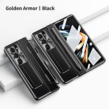 Load image into Gallery viewer, Armor Electroplated Anti-fall Protective Phone Case For Samsung Galaxy Z Fold3/4/5 With Back Screen Glass