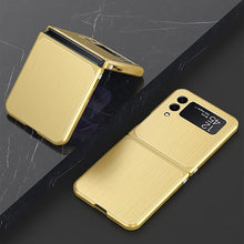 Load image into Gallery viewer, Samsung Galaxy Z Flip 3 Magnetic Brushed Metal Anti-fall Protective Cover For Galaxy Z Fold 3