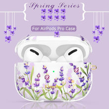 Load image into Gallery viewer, 2021 Fashion Discoloration Flower Crystal Protective AirPods Pro Case
