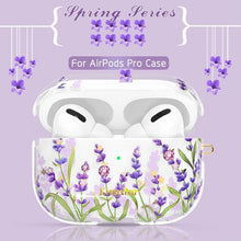 Load image into Gallery viewer, 2021 Fashion Discoloration Flower Crystal Protective AirPods Pro Case