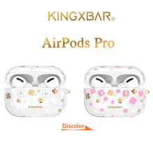 Load image into Gallery viewer, 2021 Fashion Photochromic Crystal Protective AirPods Pro Case
