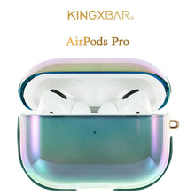 Load image into Gallery viewer, 2021 Nebula Series Buckle Plating Protective AirPods Case