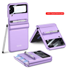 Load image into Gallery viewer, Magnetic All-included Shockproof Plastic Hard Cover For Samsung Galaxy Z Flip5 Flip4 Flip3