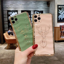 Load image into Gallery viewer, 2020 New Fashion Deer Pattern Electroplating Case For iPhone