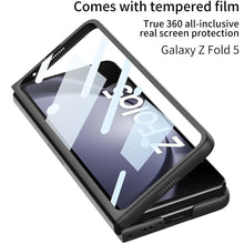 Load image into Gallery viewer, Ultra-thin Samsung Galaxy Z Fold5 Full Inclusive Leather Case with Film & Sliding Window Shell - mycasety2023 Mycasety