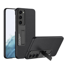 Load image into Gallery viewer, Ultra-Thin Leather Case for Samsung Galaxy S23 S23 Plus S23 Ultra With Kickstand