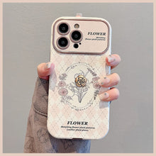 Load image into Gallery viewer, Luxurious Camellia Anti-fall Protective iPhone Case