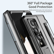 Load image into Gallery viewer, Enhanced Version of Armor Hinge Folding Magnetic Bracket Shell Case For Samsung Galaxy Z Fold3 Fold4 Fold5 5G